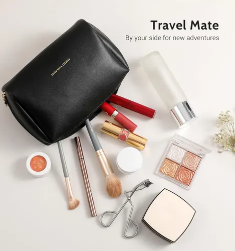 Bolsa De Maquillaje De Viaje Aveniee Small De Piel Vegana Ne