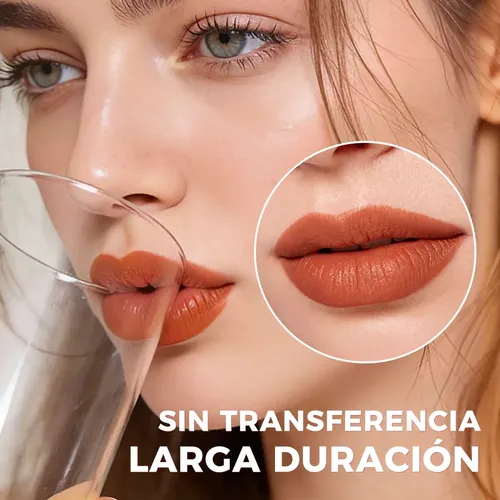 Lapiz Labial Abcify Velvet Matte 24hr Lip Glaze Vitamina E