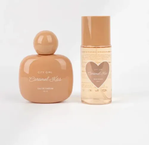 De Perfume 50ml Y Splash 85ml Caramel Kiss City Girl Mujer