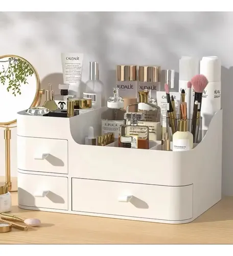Organizador De Maquillaje De Gran Capacidad De 1 Pieza Con C