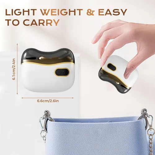 Cortaúñas Eléctrico Automático Con Luz Led Y Pulido 2 En 1