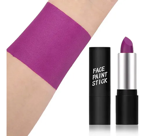 Crema De Maquillaje Clean Face Stick Glowing Dark Neon Fo De