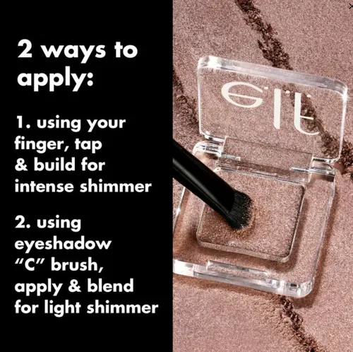 Elf Fine As Fleck Glitter Eyeshadow Sombras Brillantes Color Its Glit