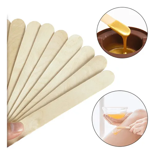 Espátulas Madera Para Cera Depilatoria