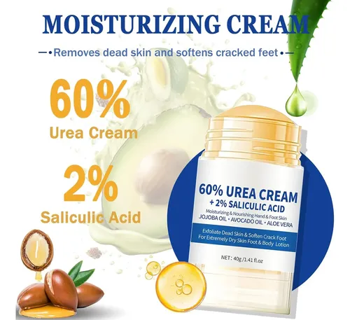 Crema Para Pies Anweina 60 Urea 2 Aacido Salicaalico 40g