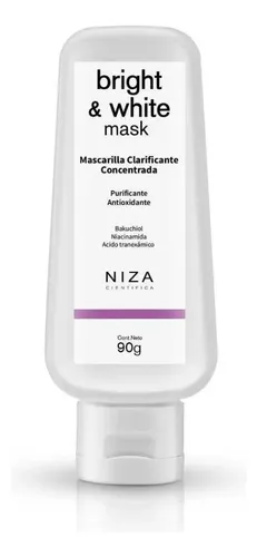 Bright & White Mask Mascarilla Clarificante 90g Niza Tipo de piel Todo tipo de piel