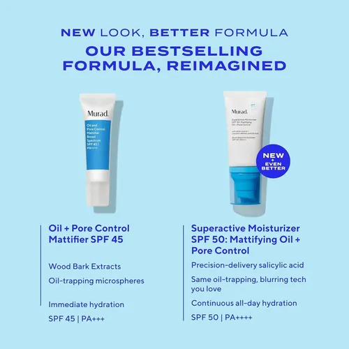 Protector Solar Facial Murad Superactivo Matificante Spf 50