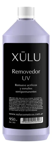 Removedor De Esmalte Semi Y Uñas Acrílicas X12 950cc Xúlu