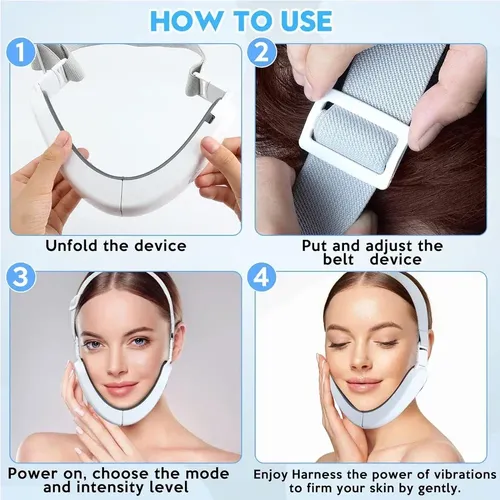 Set De 5 Modos De Masajeador Para Rostro, Intensidad 12, Elé