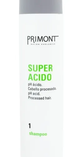 Primont Super Acido Shampoo Cabello Procesados Teñidos Chico
