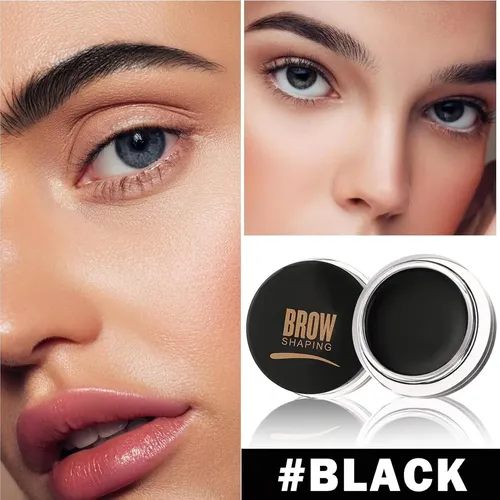 Gel De Cejas Impermeable Ionsgako Negro 24h