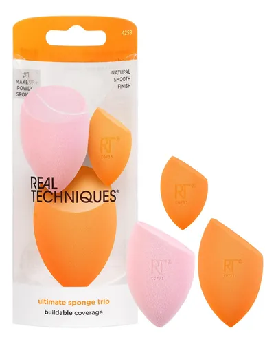 Esponja De Maquillaje Real Techniques Ultimate Trio, 3 Unida