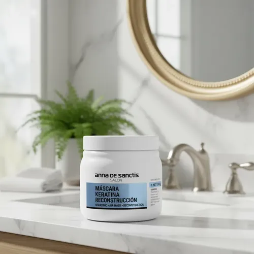 Máscara Capilar Keratina Reconstrucción Anna De Sanctis 500g