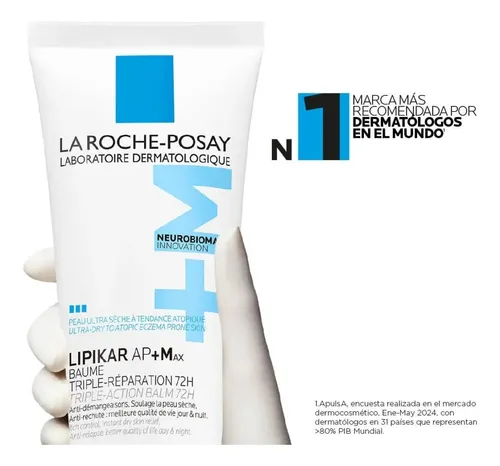 La Roche Posay Lipikar Ap+max Baume Piel Atópica Seca X 75ml