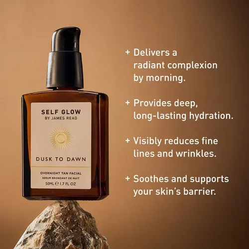 Suero Facial Self Glow Bronceado De Noche De Ocaso A Amanece