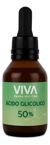 Serum Ácido Glicólico 50% Viva Skin Care Peeling Quitamanchas 30ml