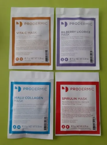 Kit Mascaras Faciales Hidroplásticas X 4 Prodermic