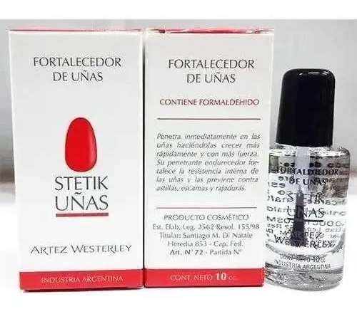 Artez Westerley Fortalecedor De Uñas Con Formaldehido Color Incoloro