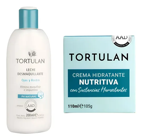 Tortulan Leche Desmaquillante + Crema Hidratante 110ml -3c