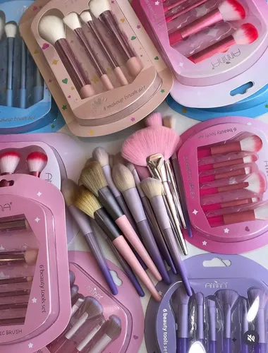 Brochas De Maquillaje Annina X 6