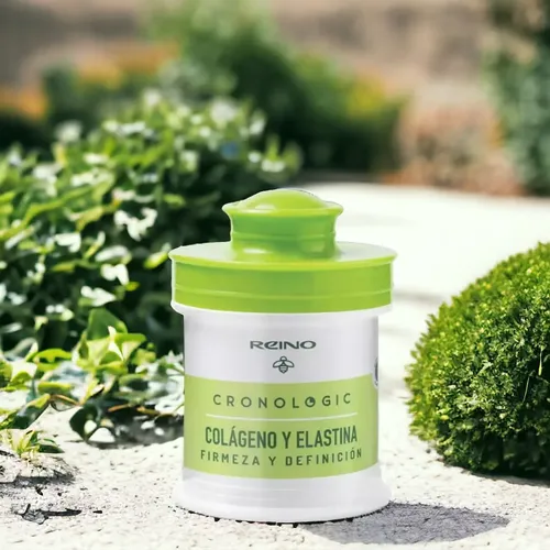 Crema Facial Reino Antiarrugas Colágeno Elastina Protector Solar 55g Día Noche
