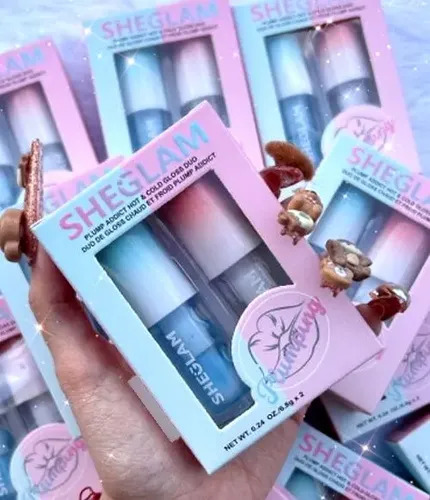 Sheglam Plump Addict Hot & Cold Gloss Duo