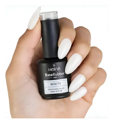 Meliné Semipermanente Base Rubber White X 15 Ml
