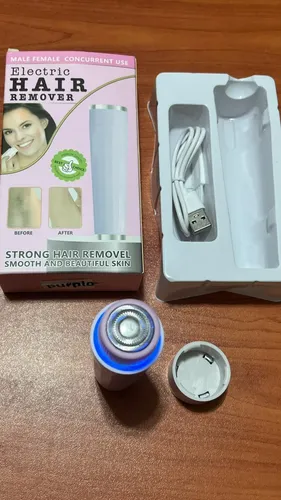 Depiladora Eléctrica Portátil Para Mujer Y Hombre