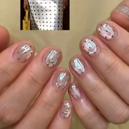 Alta Calidad Lujuria Suave Y Pura Con Parche For Uñas