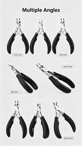 /cortauñas S De Acero Inoxidable Para Manicura Y Pedicura, 6