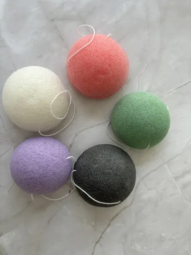 H Esponja Facial Konjac Limpiadora Exfoliante Cuidado Facial