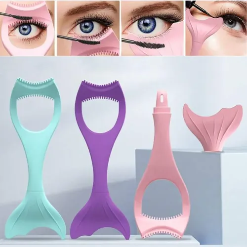 Plantilla Guía Maquillaje Ojos Delineado Pestañas Sombras
