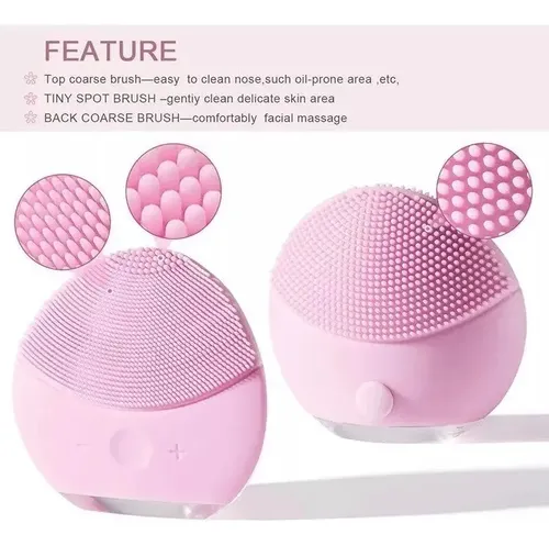 Limpiador Facial Forever Masajeador Usb Recargable Foreo