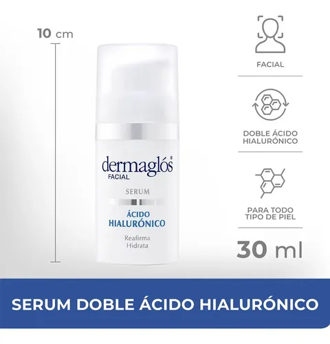 Sérum Facial Dermaglós Ácido Hialurónico X 30 Ml