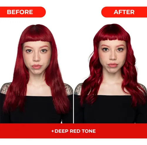 Mascarilla Tonificante Para Cabello Rojo Oscuro Naissant 10.