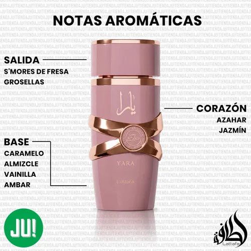 Perfume Lattafa Yara Elixir Eau De Parfum 100ml Mujer Original