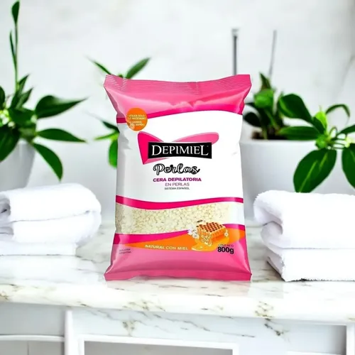 Cera Para Depilar Depimiel Sistema Español Perlas 800gr X6
