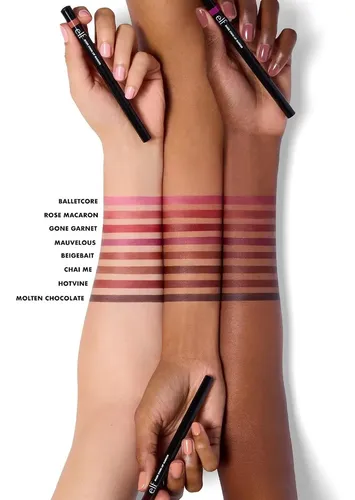 E.l.f. Main Stain Lip Marker Labial Y Delineador 2 En 1 Hotvine – Black Cherry