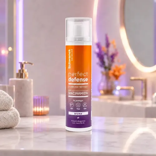 Protector Térmico Cabello Schwanek 95ml Hidratante Antifrizz Extra Brillo Ideal Playa Alisado Pre y Post Planchita Desenredante Bruma Repara el Cabello Dañado y da Brillo Instantáneo