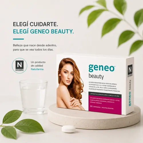 Ácido Hialurónico Geneo Beauty Antiarrugas 30 Comp.