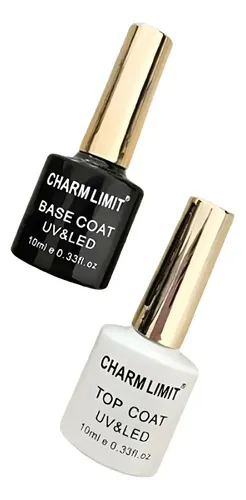 Base Y Top Coat Charm Limit Esmaltes Uñas Semipermanentes