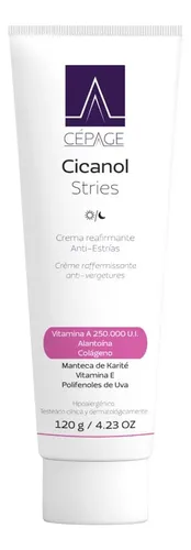 Cepage Cicanol Stries Crema Reafirmante Antiestrias Elasticidad Suavidad Tonicidad A La Piel