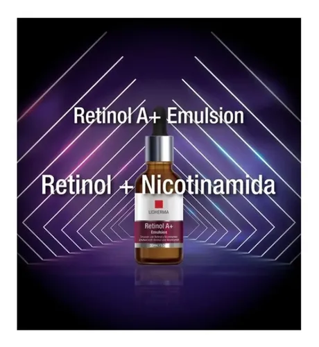 Retinol A+ Emulsion Nicotinamida 30gr Renovador Lidherma