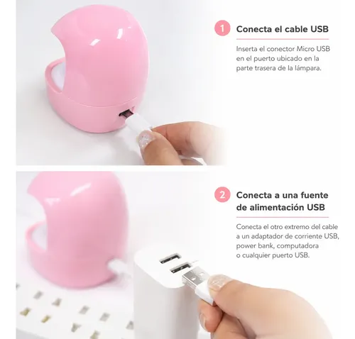 Mini Cabina Uv Led Uñas Dedos 5w Esculpidas Gelificadas Semi