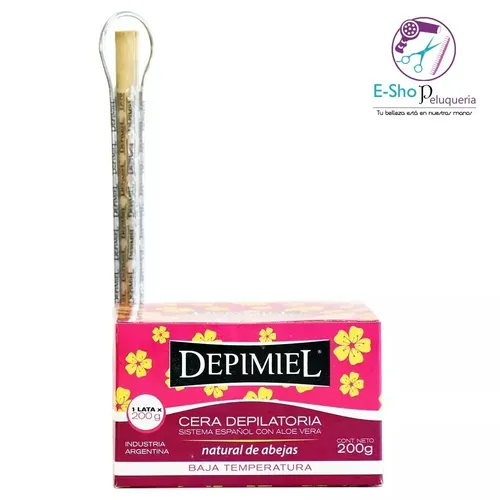 Cera Depilatoria En Lata Depimiel Natural X 200 G