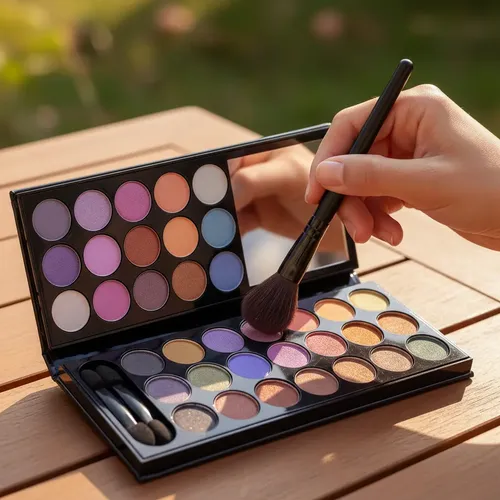Paleta De 36 Sombras Satinadas