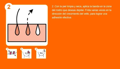 Millefiori Bandas Depilatorias Facial X 16 Unidades