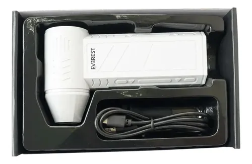 Secador Portatil Barberia Everest Turbo Power Blanco 9c