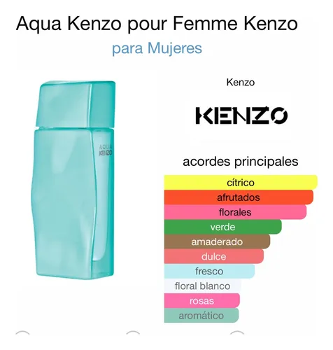 Perfume Kenzo Aqua Femme Edt 50ml Original Mujer Importado