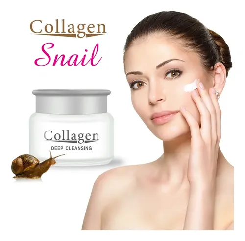 Crema Facial Facial, 80 G, Crema De Caracol, Colágeno